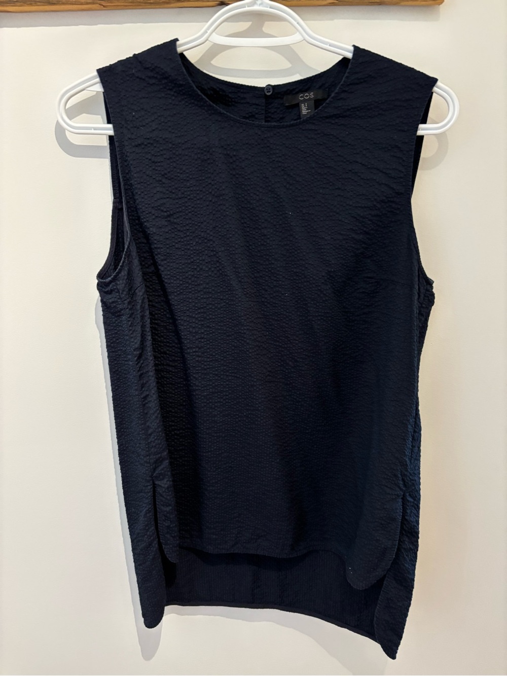 COS textured tank top